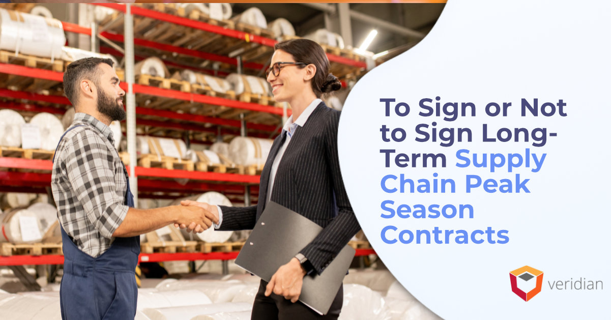 Supply Chain Peak Season Contracts