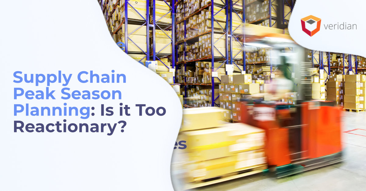 supply chain peak season planning